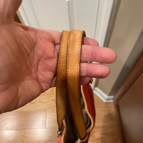 Coach Red and Blue Tote Bag - Picture 7 of 12